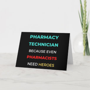 Cartão Técnico De Farmácia Porque Até Farmacêuticos