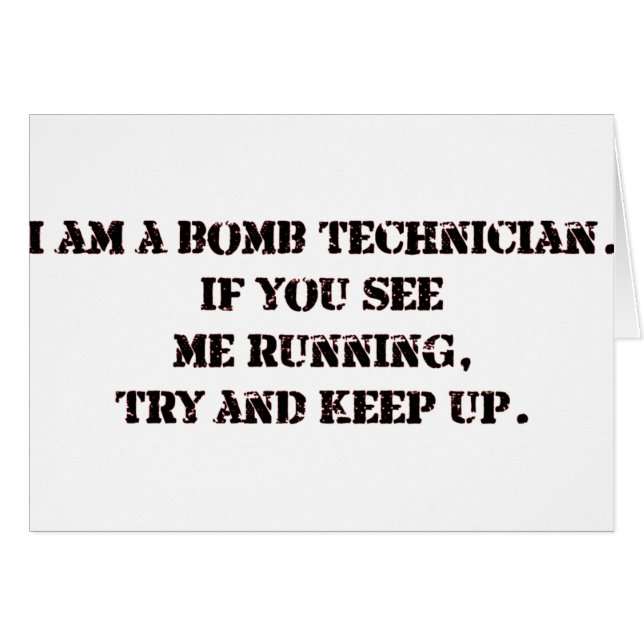 Cartão tecnologia da bomba (Frente Horizontal)