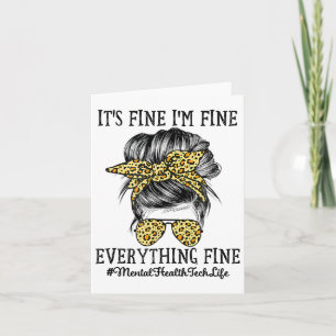 Cartão Tecnologia da saúde Está tudo bem Estou bem e tudo