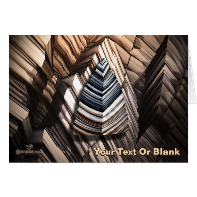 Cartão Tecnologia Paleolítica (Frente Horizontal)