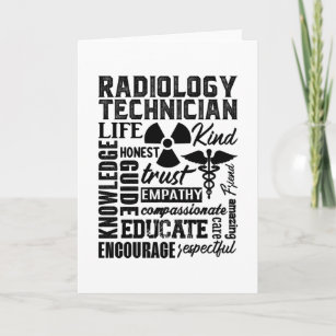 Cartão Tecnologia Rad Tech Tecnologia Xray Radiology