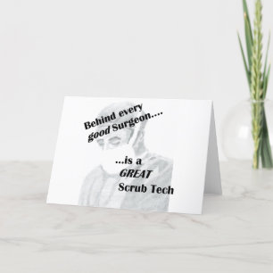 Cartão Tecnologia Scrub