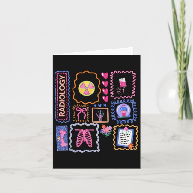 Cartão Tecnólogo de Raio X Técnico de Raio X Tecnólogo Ra (Frente)