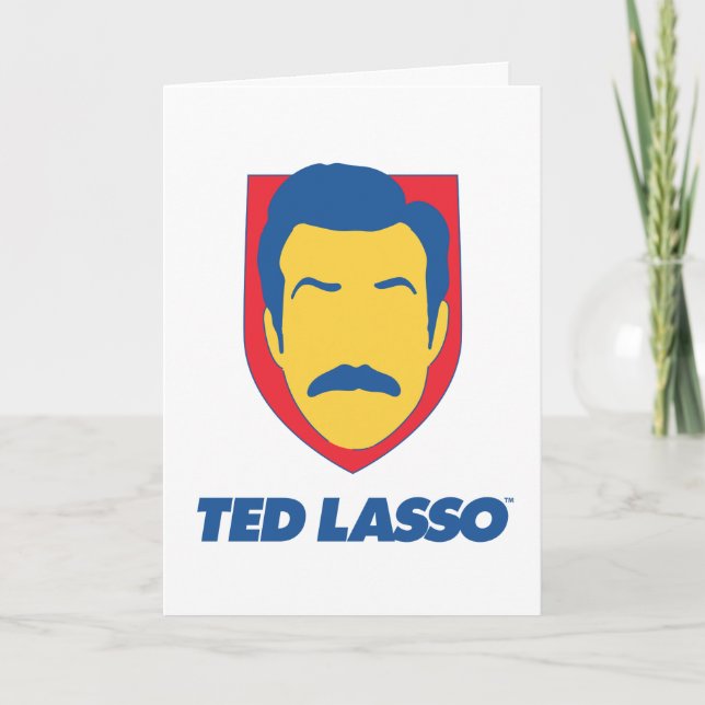 Cartão Ted Lasso | Ícone Face (Frente)