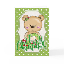 Teddy Bear Feliz Natal