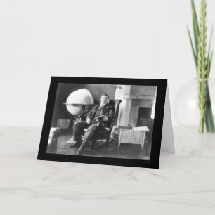 Cartão Teddy Roosevelt no Repose 1908