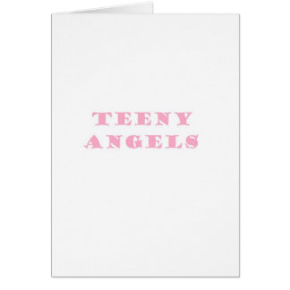 Cartão teeny angels