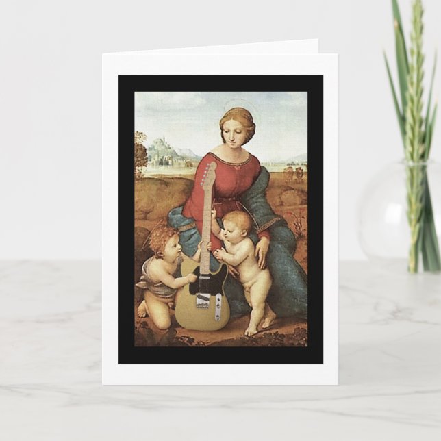 Cartão Tele e anjos da Webstrings (Frente)