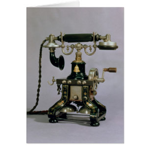 Cartão Telefone, serviço telefónico nacional, EUA, 1890