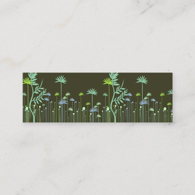 Cartão telefónico moderno das mamães das flores (Frente)