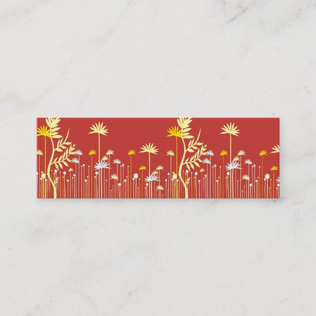 Cartão telefónico moderno das mamães das flores (Frente)