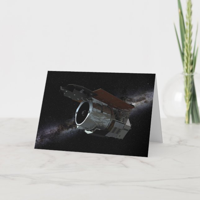 Cartão Telescópio de pesquisa infravermelha de campo larg (Frente)