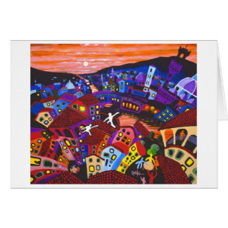 Cartão Telhados de Florença