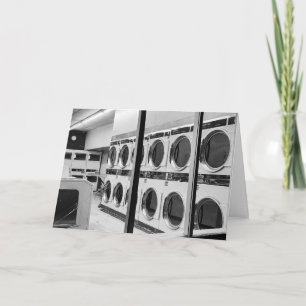 Cartão "Tem Tempo para se Recostar, Tem Tempo para Limpar