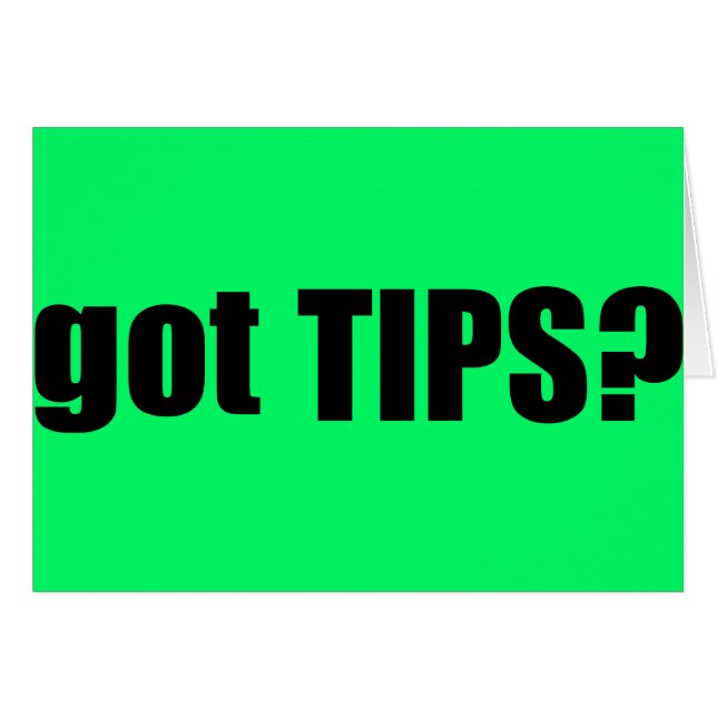 Cartão tem TIPS? (Frente Horizontal)