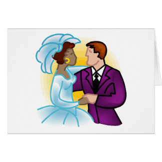 Cartão Tema 49 do casamento