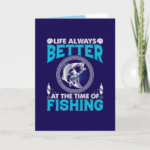 Cartão Tema de Pesca