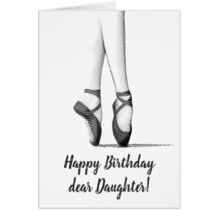 Cartão Tema do balé — Personalizar para mulheres