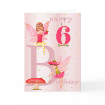 Tema Fada Menina Rosa Dourada Idade Pessoal