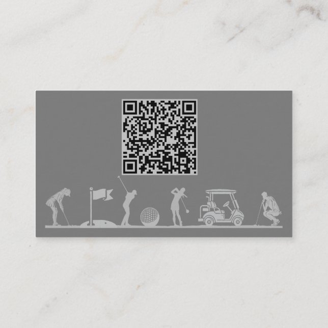 Cartão Tema Golf - Gents (Verso)