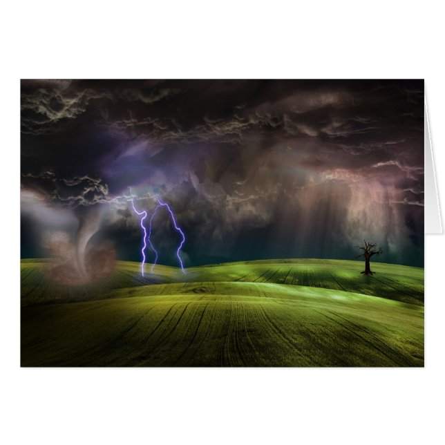 Cartão Tempestade (Frente Horizontal)