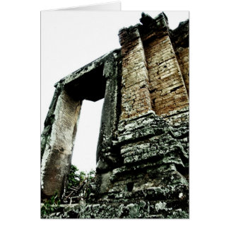 Cartão Temple Ruins, Camboja | Viagem 2009