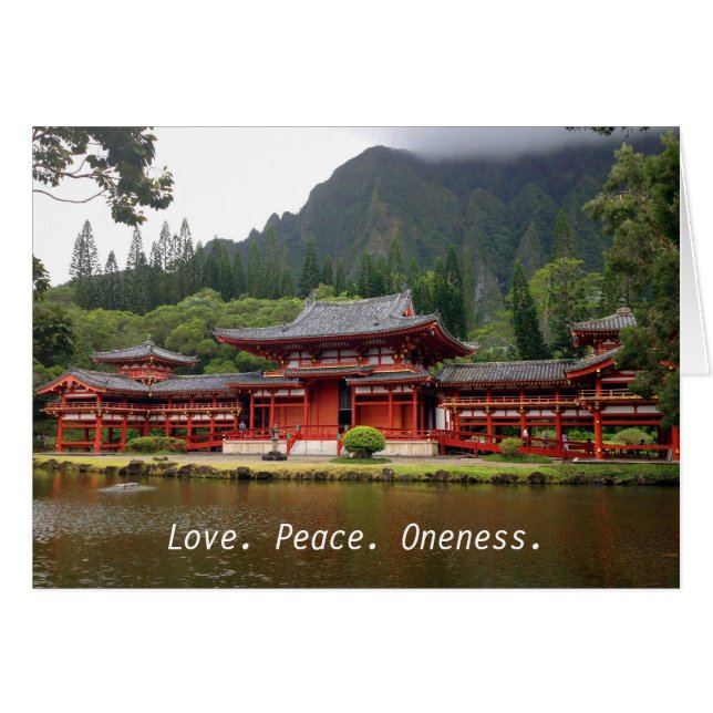 Cartão Templo Budista (Frente Horizontal)