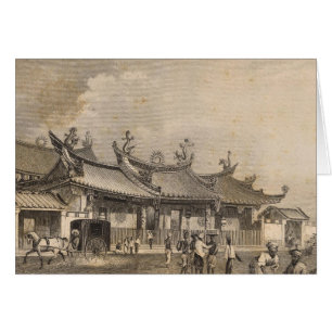 Cartão Templo Chinês, Singapura