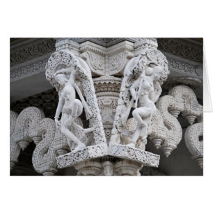 Cartão Templo de Neasden - Baps Shri Swaminarayan Mandir