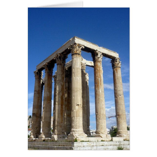 Cartão templo do canto zeus (Frente)