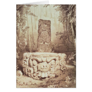 Cartão Templo maia, Honduras