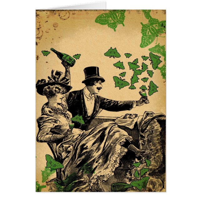 Cartão Tempo Antigo de Discussão (Frente)