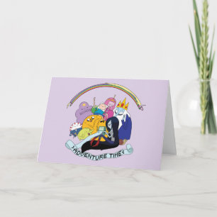 Cartão Tempo de Aventura Gráfico do grupo BMO