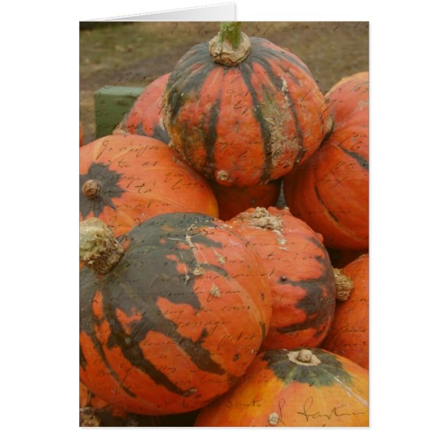 Cartão Tempo de Colheita (Frente)