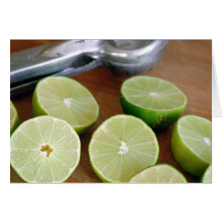 Cartão Tempo do limão