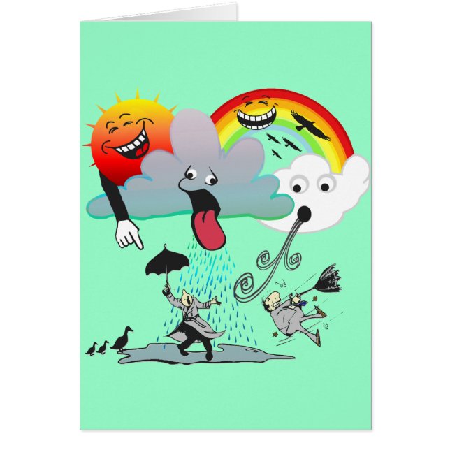 Cartão Tempo pernicioso (Frente)