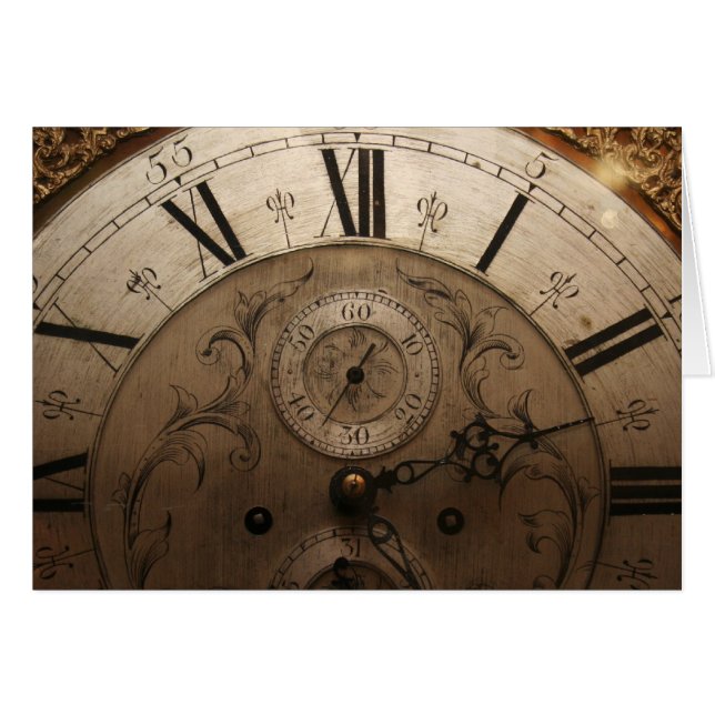 Cartão "tempo" por Larry Coressel (Frente Horizontal)