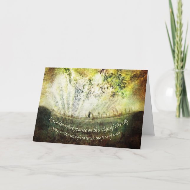 Cartão Tempo - The Edge da eternidade (Frente)