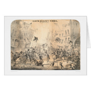 Cartão Tempos de Quakey da terra (0785A)