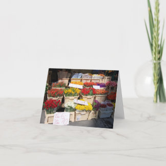 Cartão Tenda da flor do cartão, Baviera, Alemanha