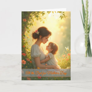 Cartão Tender Motherly Love in Blooming Light