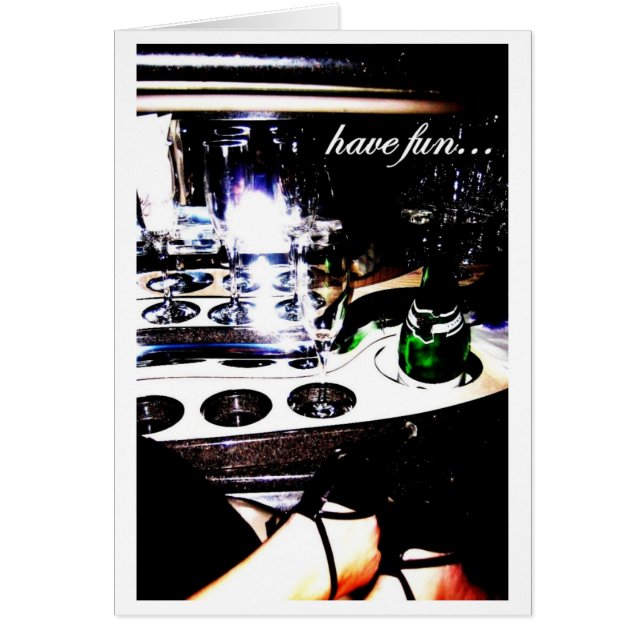 Cartão tenha o divertimento (Frente)