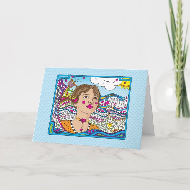 Cartão Tenha Orgulho De Quem Você Está Saudando (Frente)