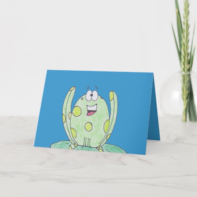 Cartão Tenha um aniversário maravilhoso (Frente)