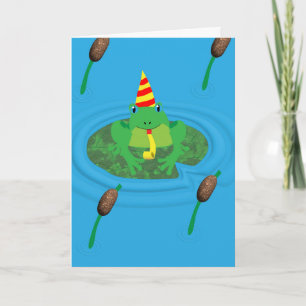 Cartão Tenha um Aniversário TOAD-almente Incrível