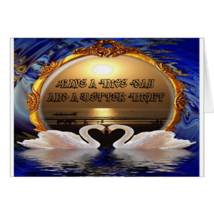 Cartão Tenha um belo dia e uma melhor citação de texto no