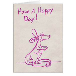 Cartão Tenha um dia Hoppy