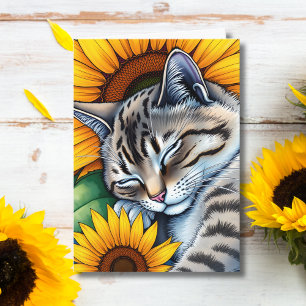 Cartão Tenha um dia maravilhoso Naufrágio de Gato e Gir