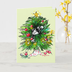 Cartão Tenha um Natal de Erva-Doce!