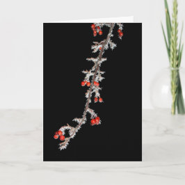 Cartão Tenha Um Pequeno Natal Berry